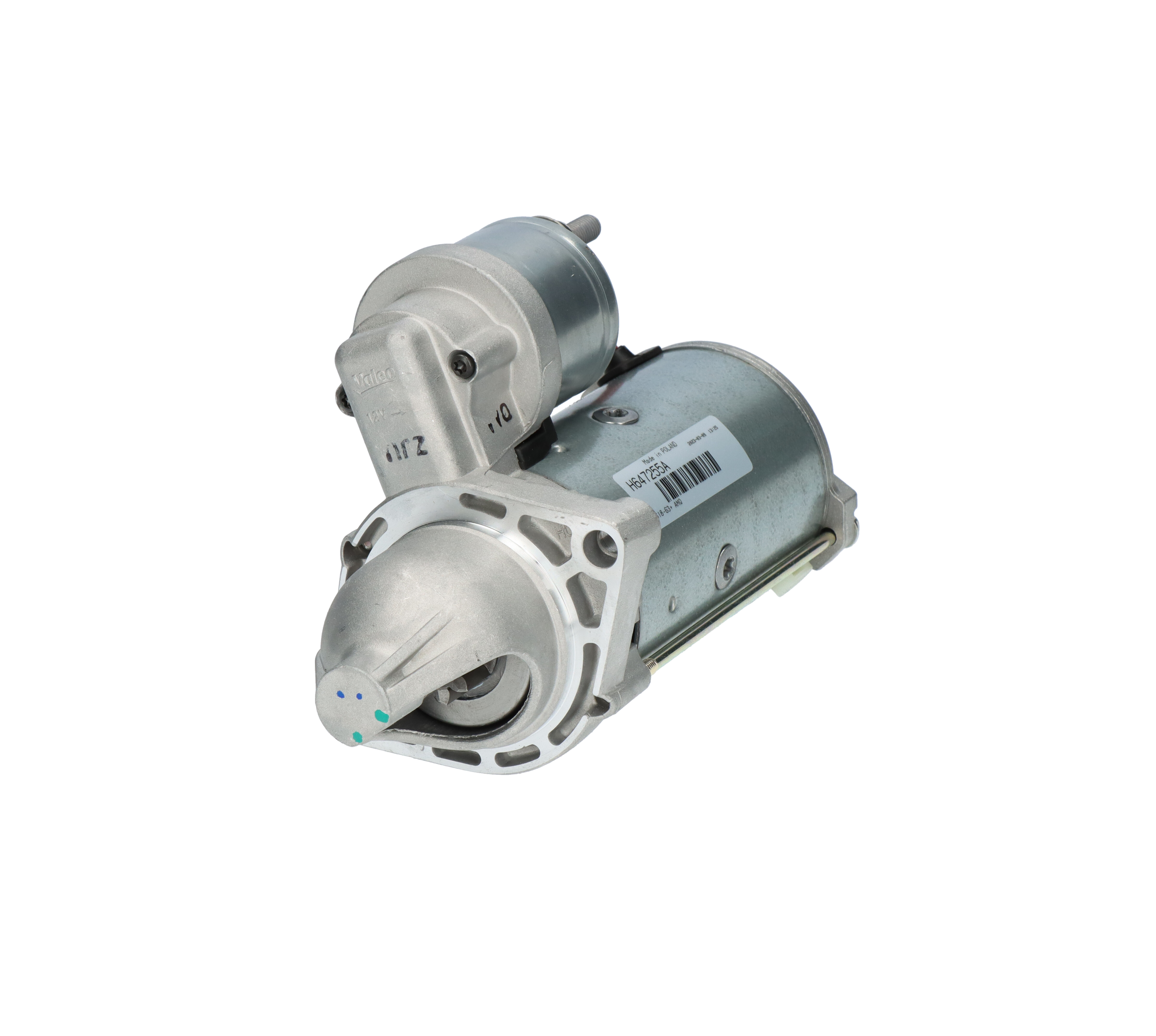 VALEO 12V, 1,8kW, Number of Teeth: 10, R 75, Ø 64 mm Starter 438344 buy