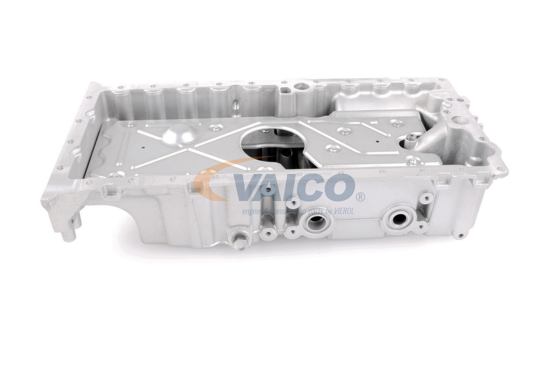 1020974 VAICO con tornillo purga aceite, sin junta, con taladro para sensor de nivel de aceite, con protección contra salpicaduras, Aluminio Cárter V95-0513 comprar online