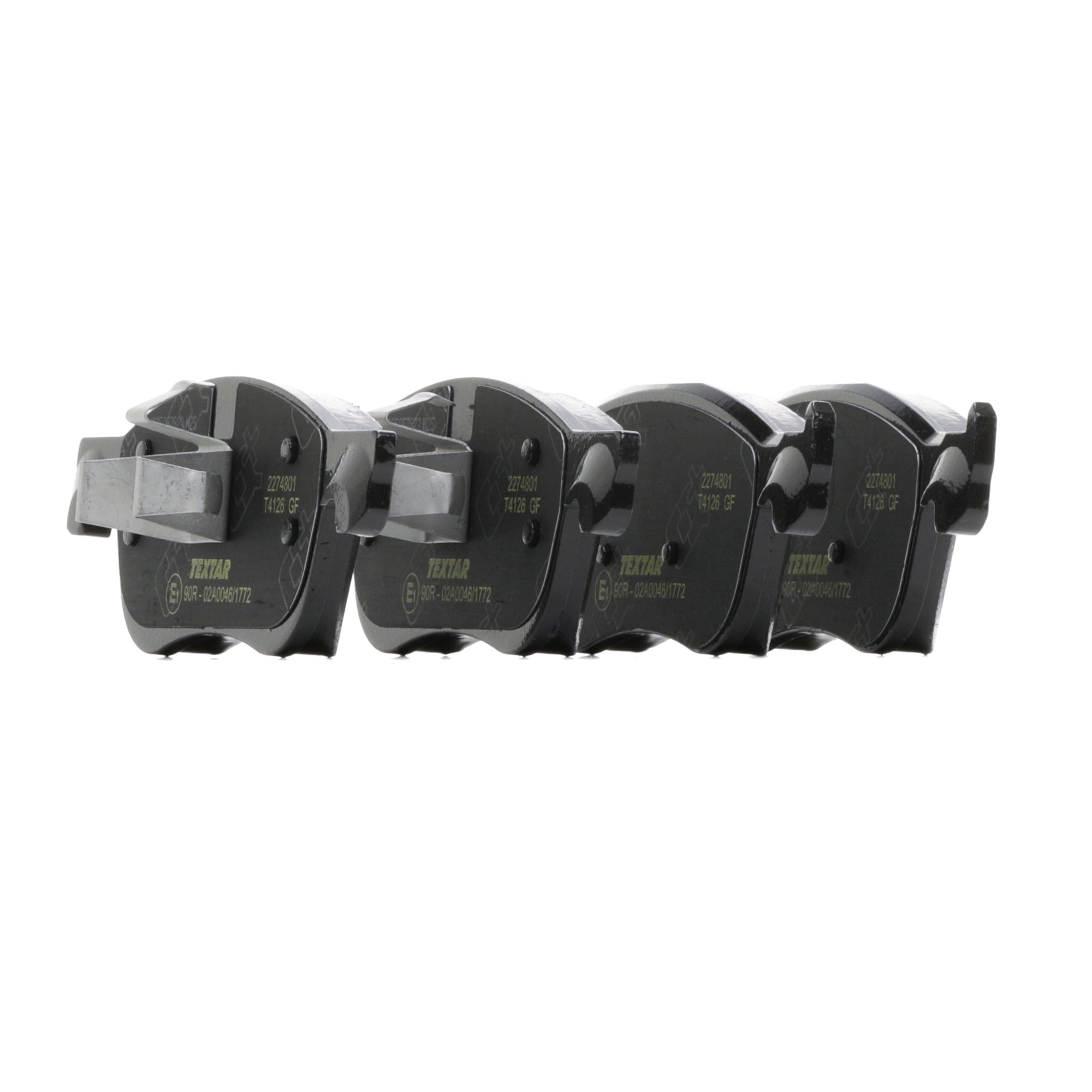 22748 2274801 Plaquettes de frein TEXTAR 2095060