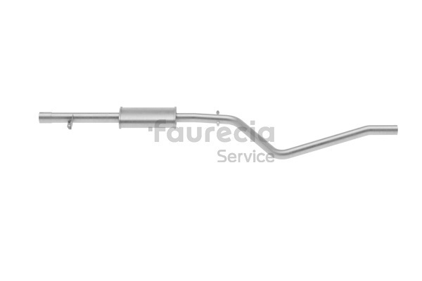 Faurecia FS16002 2008 original DACIA LOGAN Front silencer price