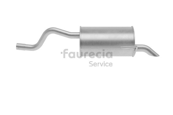 FS55433 Endschalldämpfer Faurecia 7700418778