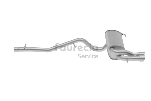 Faurecia FS80332 muffler for VW TIGUAN 2017