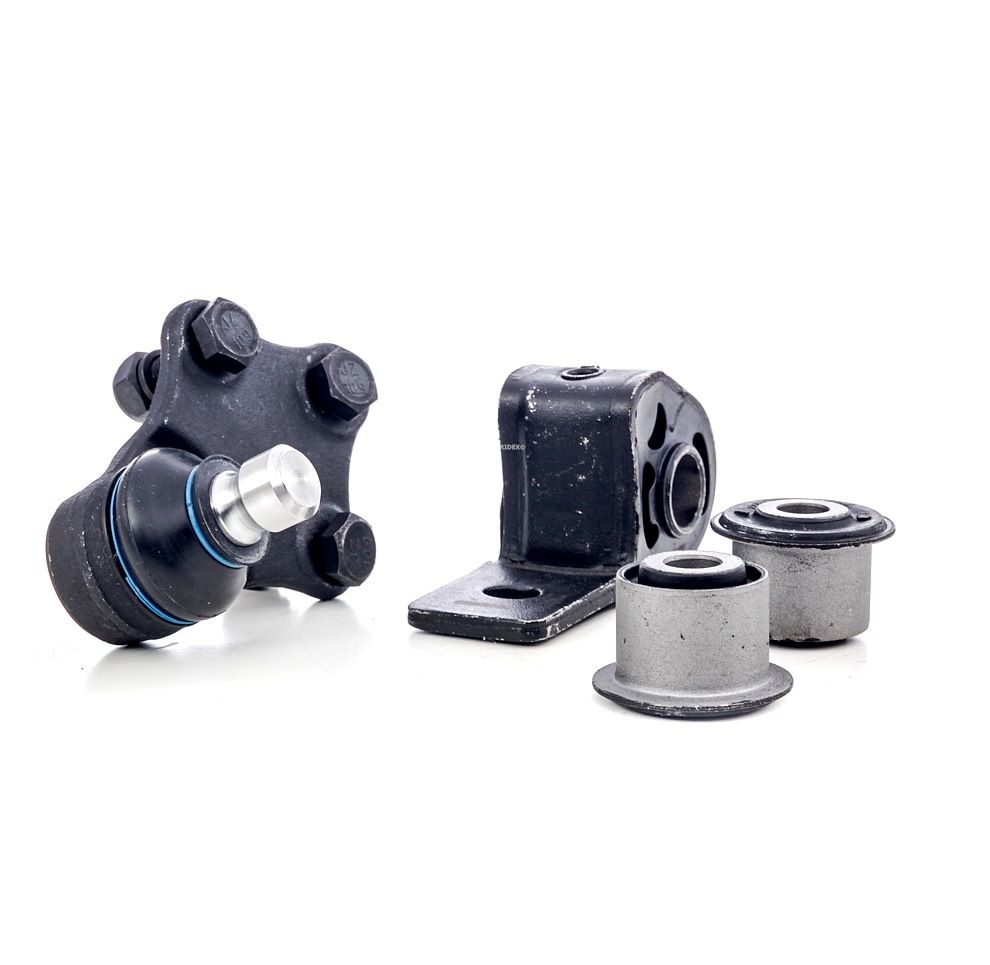 acheter RIDEX des deux côtés de l'essieu avant, inférieur, avec rotule de suspension, avec monture, avec support en caoutchouc 771R0007 Kit de réparation, suspension de roue 771R0007 à un bon prix