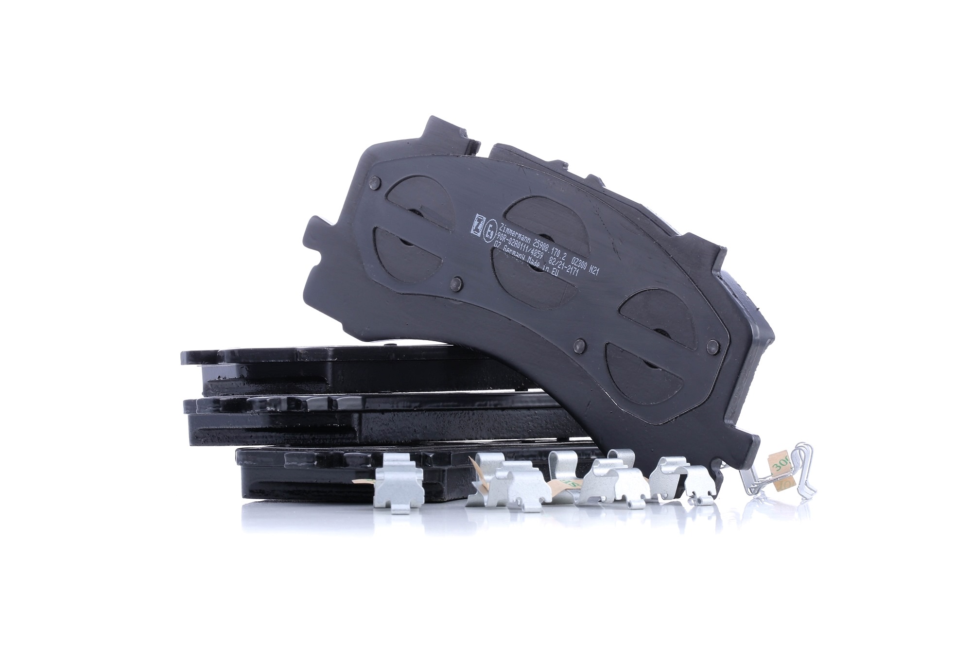 Kupi 25908 ZIMMERMANN sprednja os Visina: 88mm, Sirina: 214mm, Debelina: 17mm Zavorne ploščice 25908.170.2 poceni