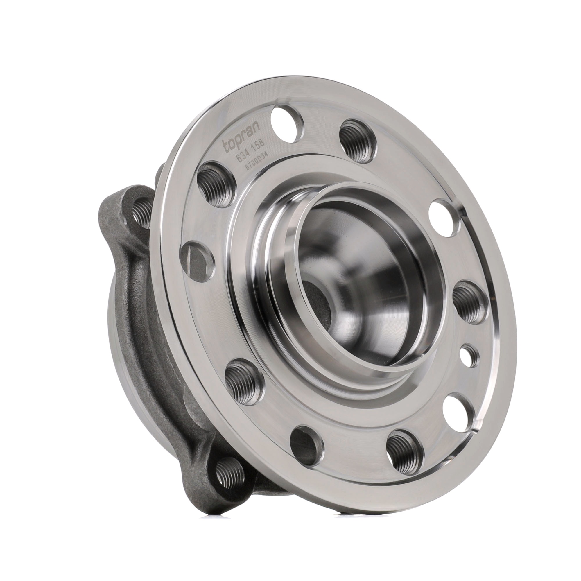 634 158 001 TOPRAN Framaxel, båda sidor, med inbyggd ABS-sensor, Hjullager integrerat i hjulnav, 148 mm Hjullager 634 158 köp lågt pris