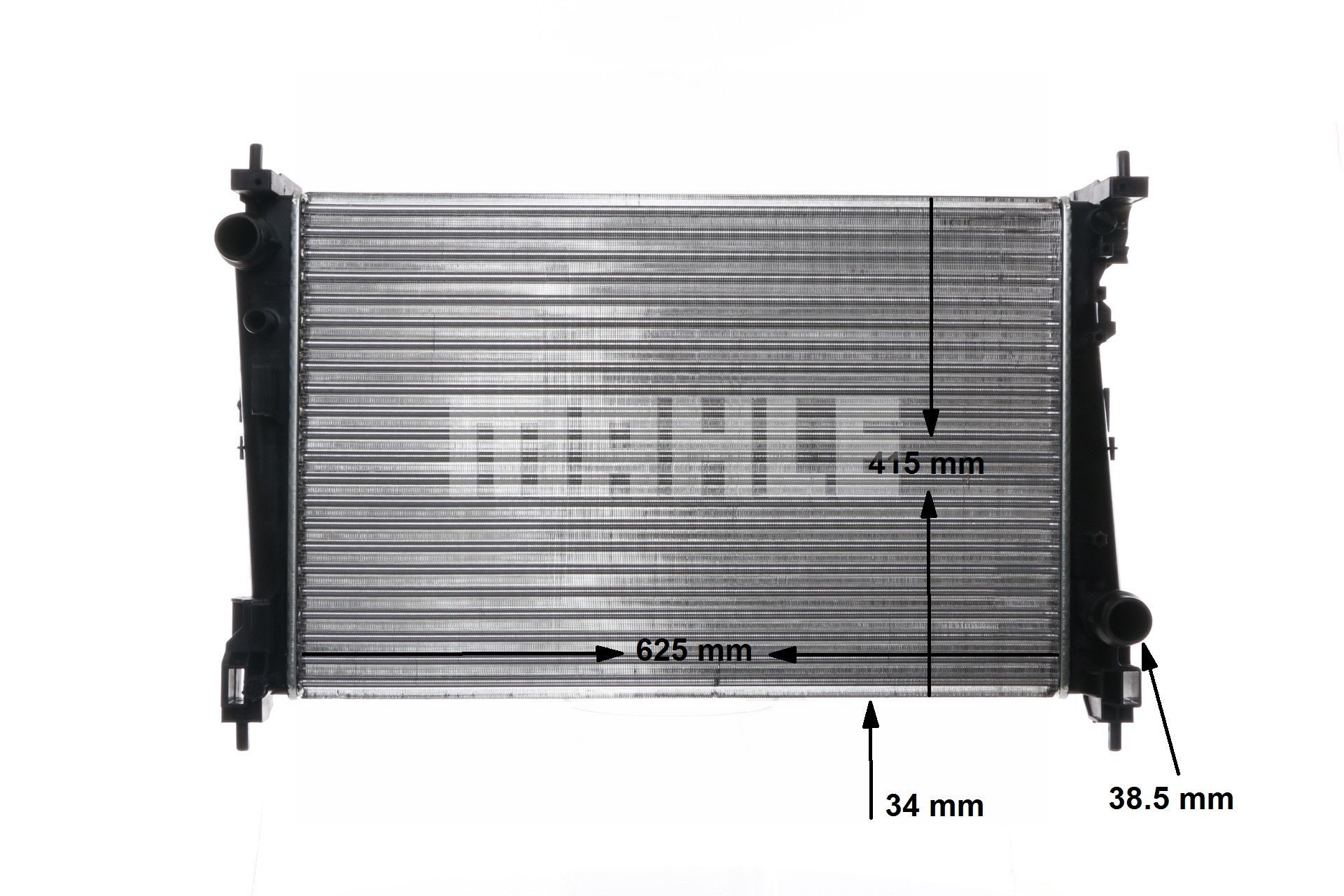 MAHLE CR 1112 000S Ūdens radiators CHRYSLER