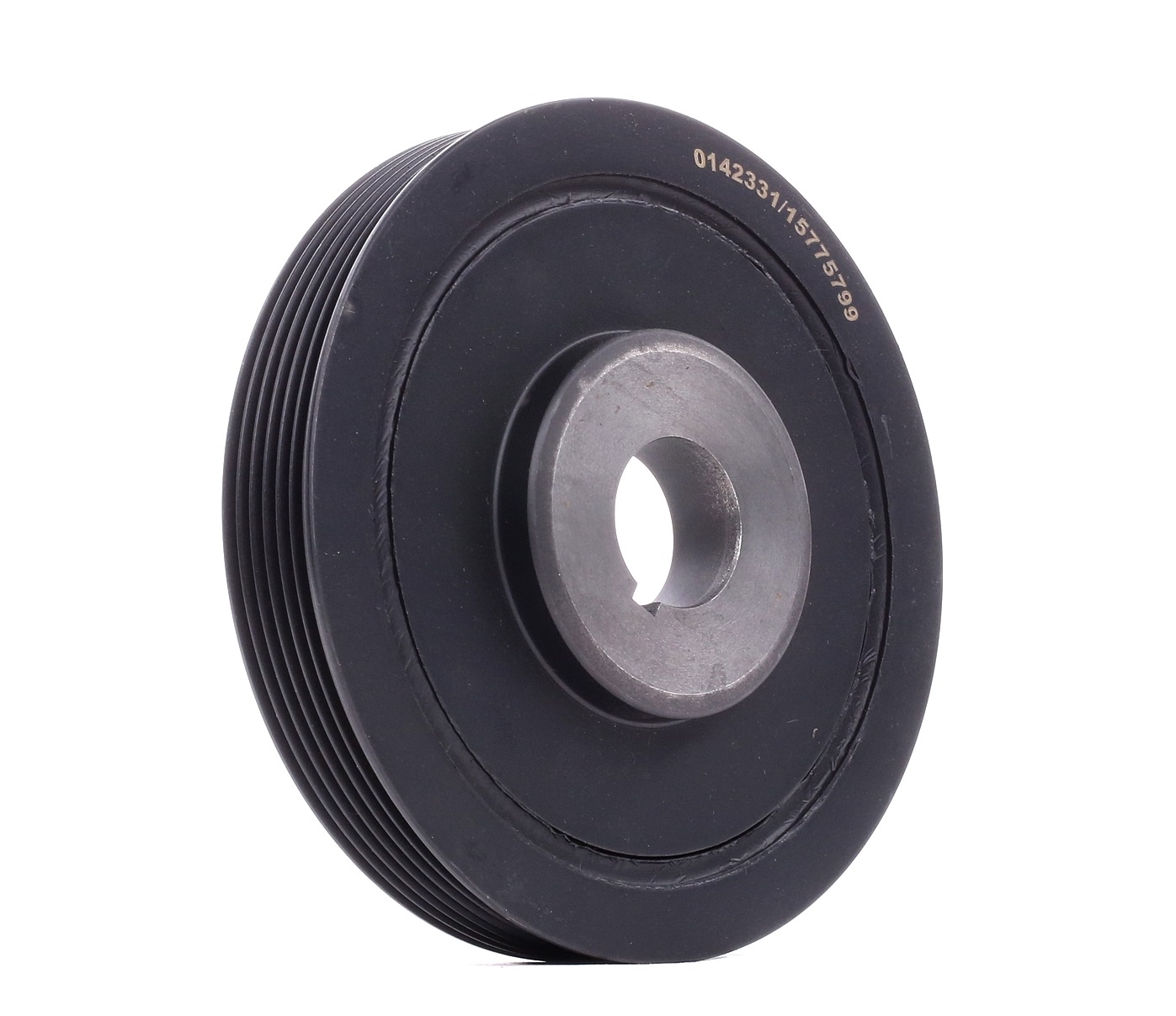 STARK SKBPC-0640179 Remskiva, vevaxel Ø: 158mm, Ribbantal: 6