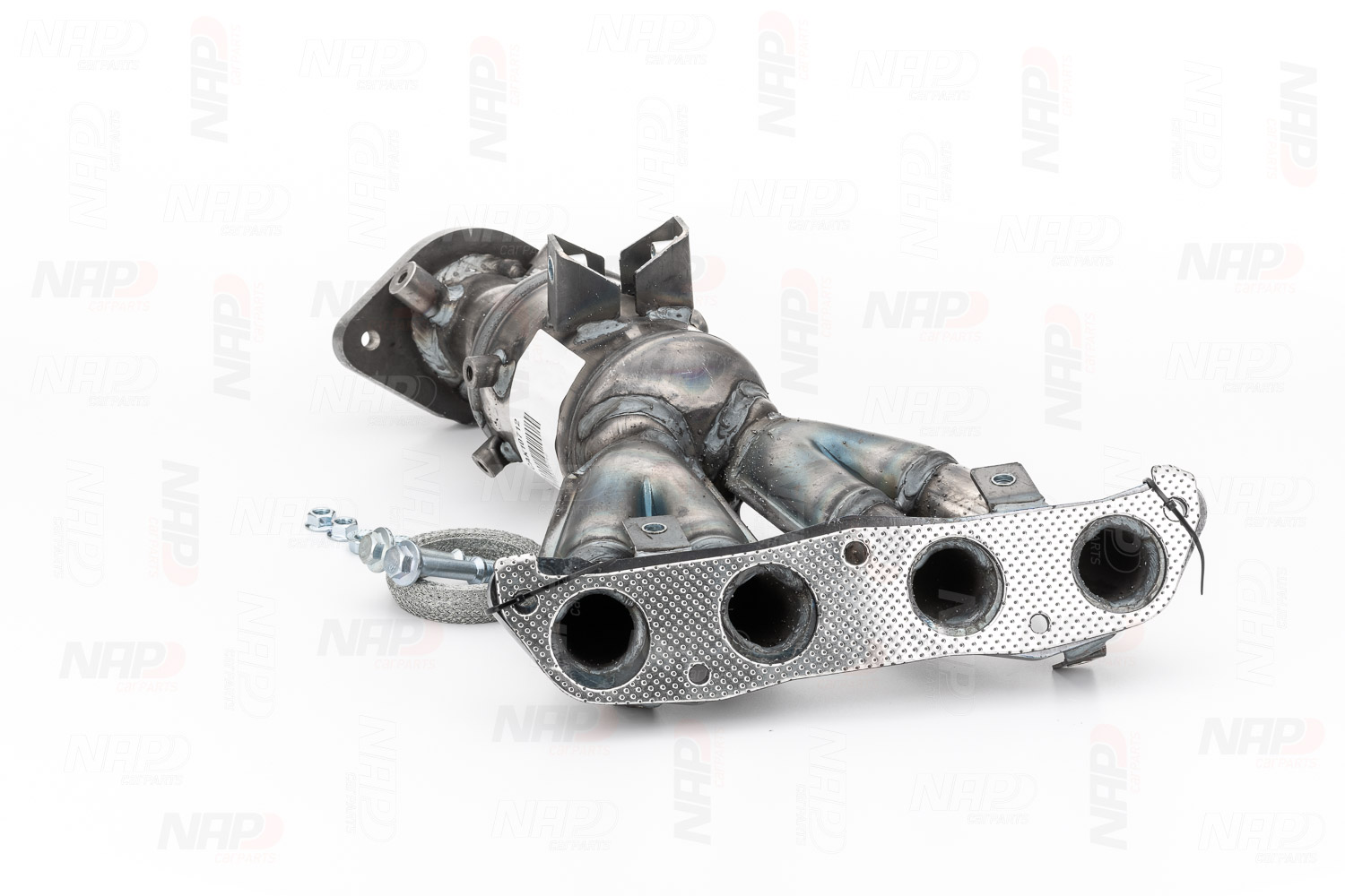 NAP carparts Euro 4 (D4), 4ZZ-FE/ 3ZZ-FE/ , 1ZZ-FE, asennus-/kiinnitysmateriaalilla, Pituus: 470 mm Katalyytti CAK10712
