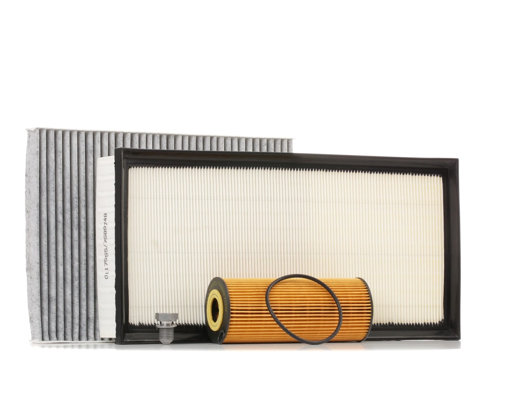 Kupi SKFS-18880238 STARK z zracnim filtrom, s cepom za izpust olja, Filter z aktivnim ogljem, Vlozek filtra, stiridelen Komplet filtra SKFS-18880238 poceni