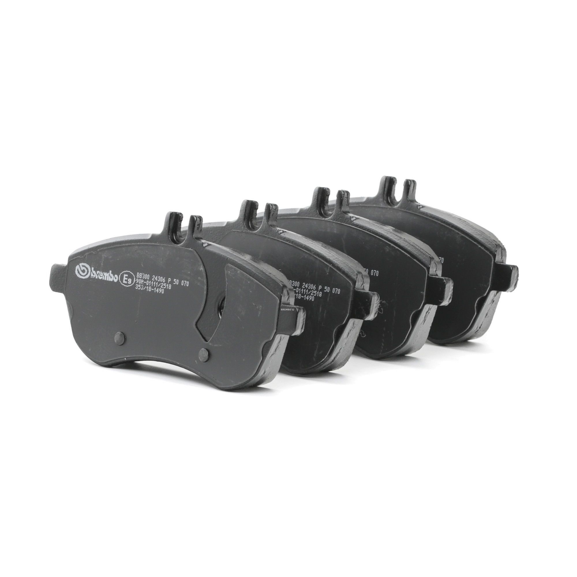 Pirkti 24306 BREMBO Prime PRIME LINE - Ring, parengta susidėvėjimo indikatoriui aukštis: 72mm, plotis: 146mm, storis: 21mm Stabdžių kaladėlės P 50 070 nebrangu