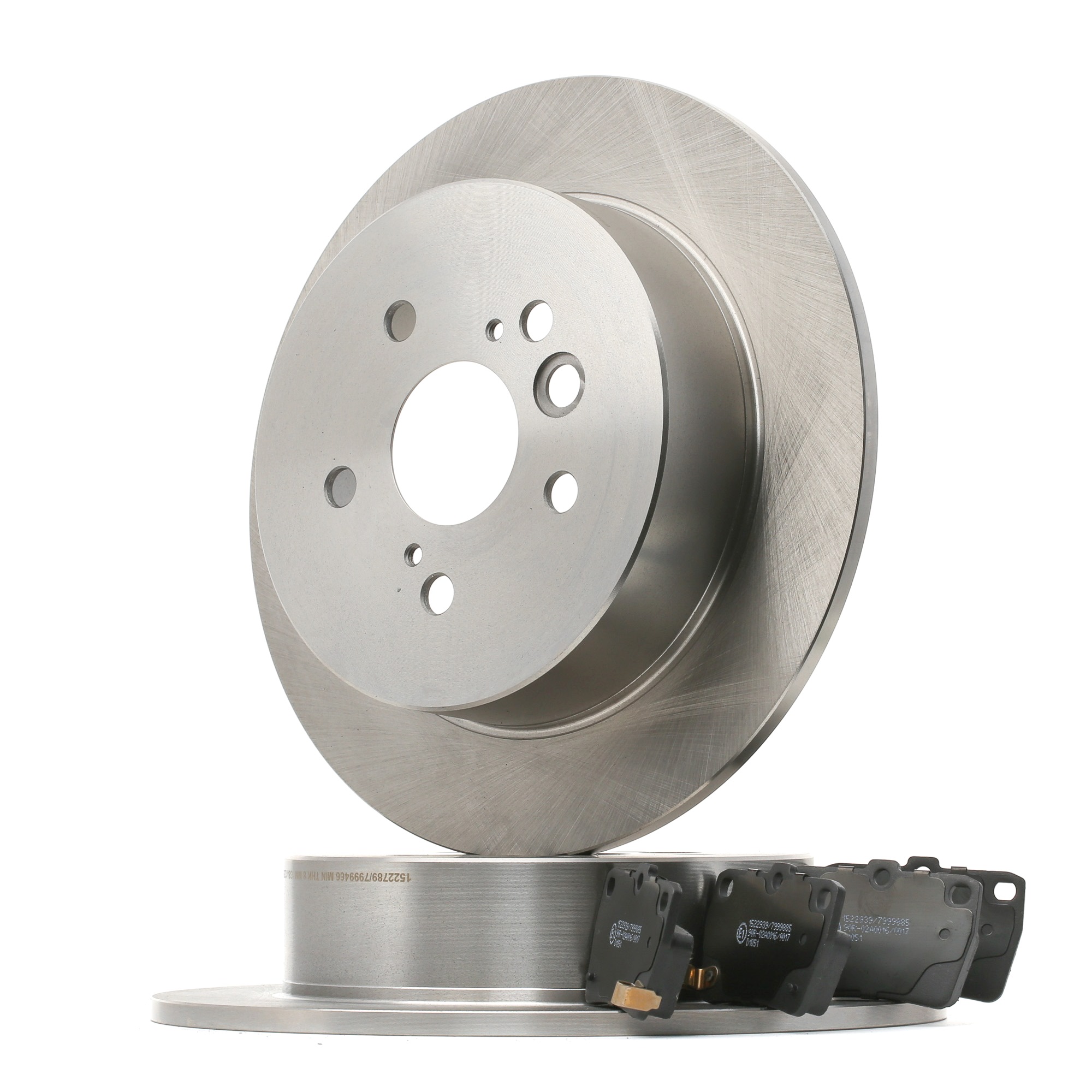 RIDEX 3405B1545 Bremsen komplett TOYOTA RAV 4 2001