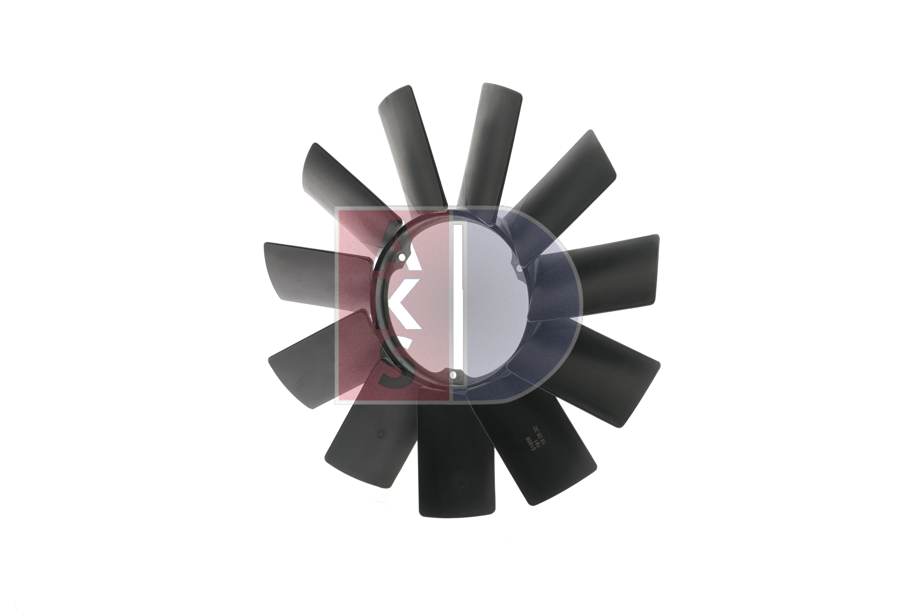 AKS DASIS 058014N BMW E24 Lüfterrad, Motorkühlung original