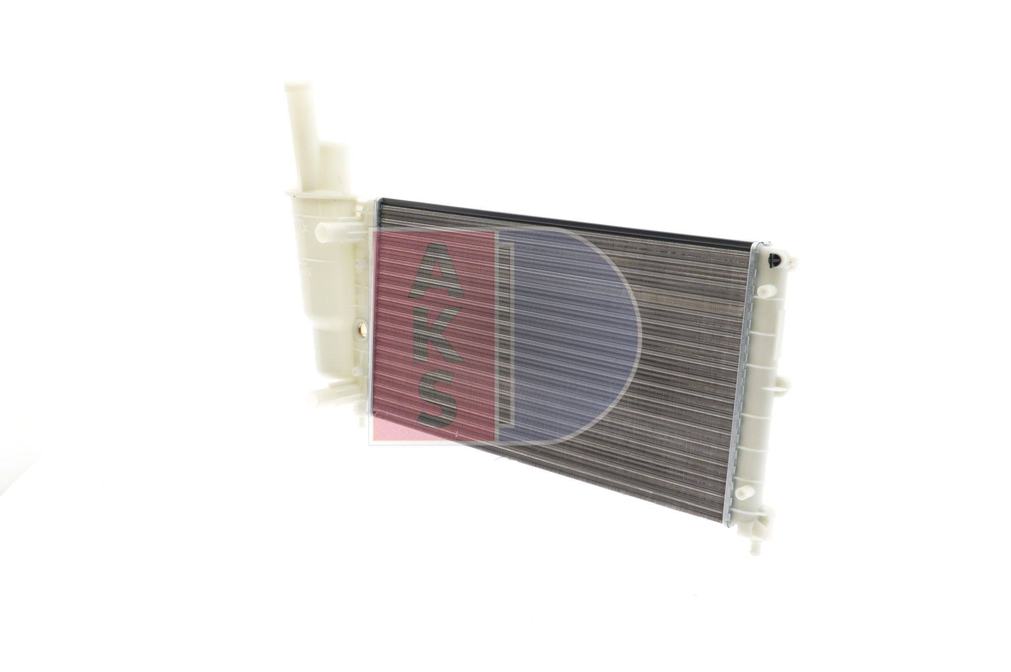 AKS DASIS 081350N Jäähdytin, moottorin jäähdytys 577 x 322 x 23 mm, Jäähdytysrivat mekaan. kiinnitetyt