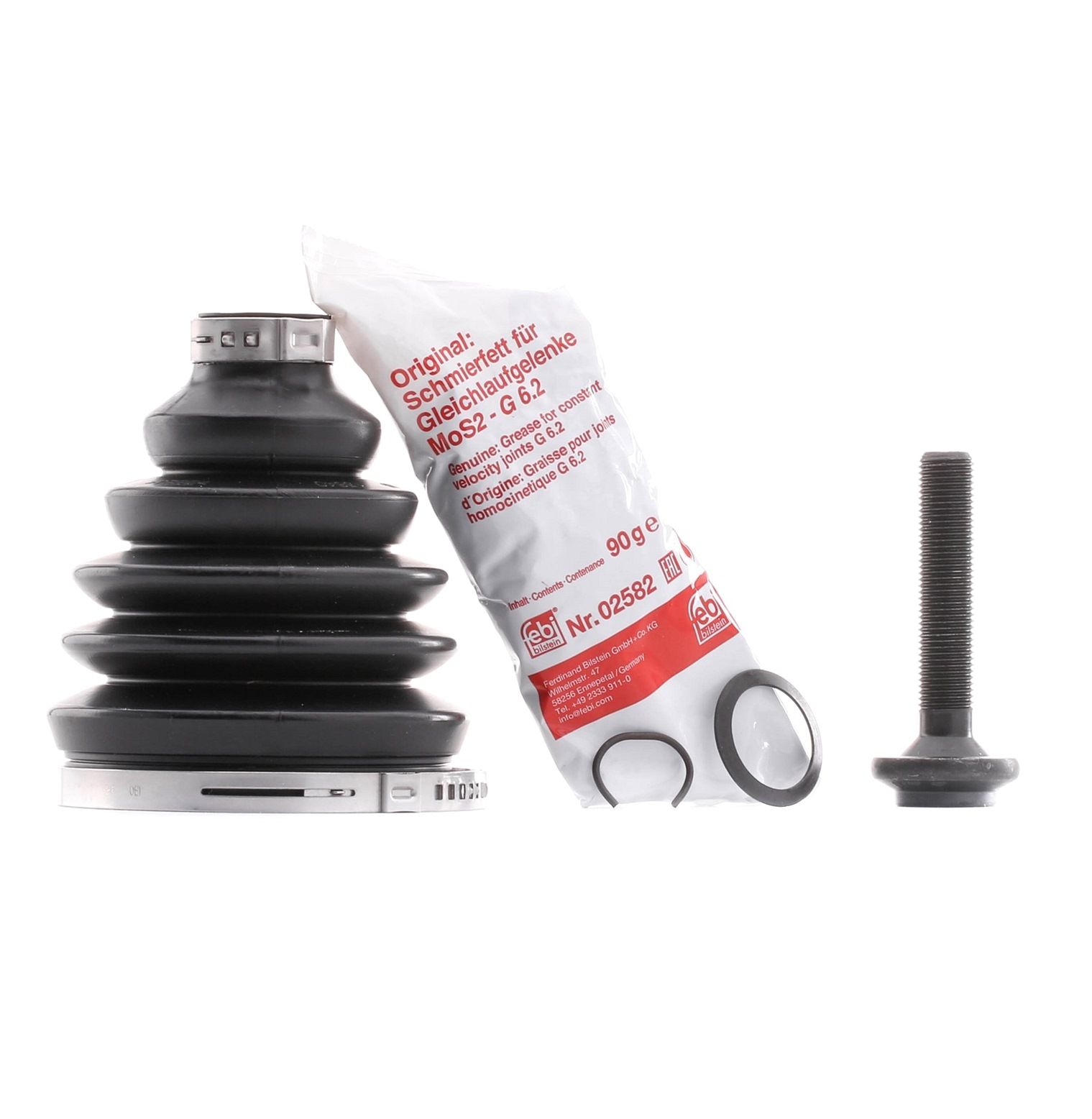 15842 Cuffia semiasse FEBI BILSTEIN 8D 0498 203 MERCEDES-BENZ