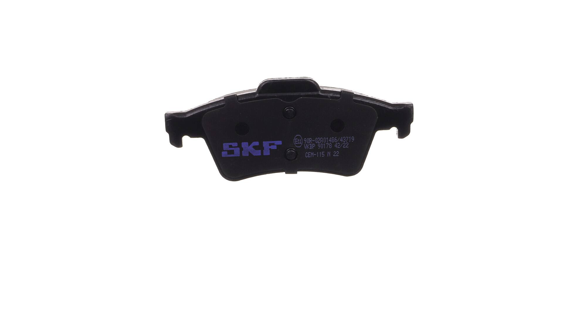 VKBP 90178 SKF Bremsbeläge Renault Megane 3 Coupe