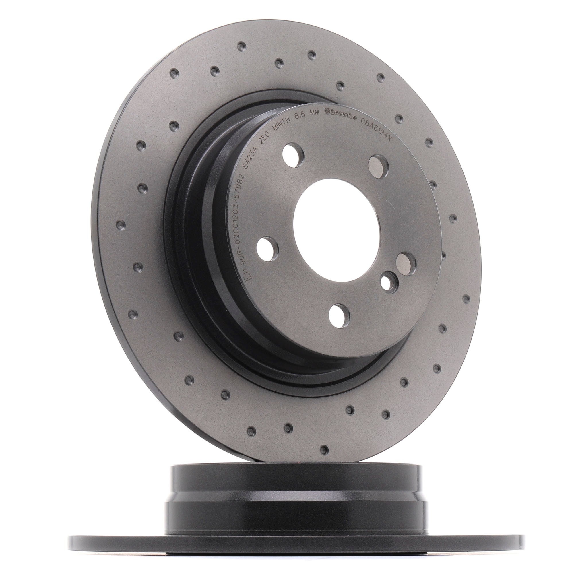 C63 AMG W205 BREMBO Bremsscheiben - 08.A612.4X