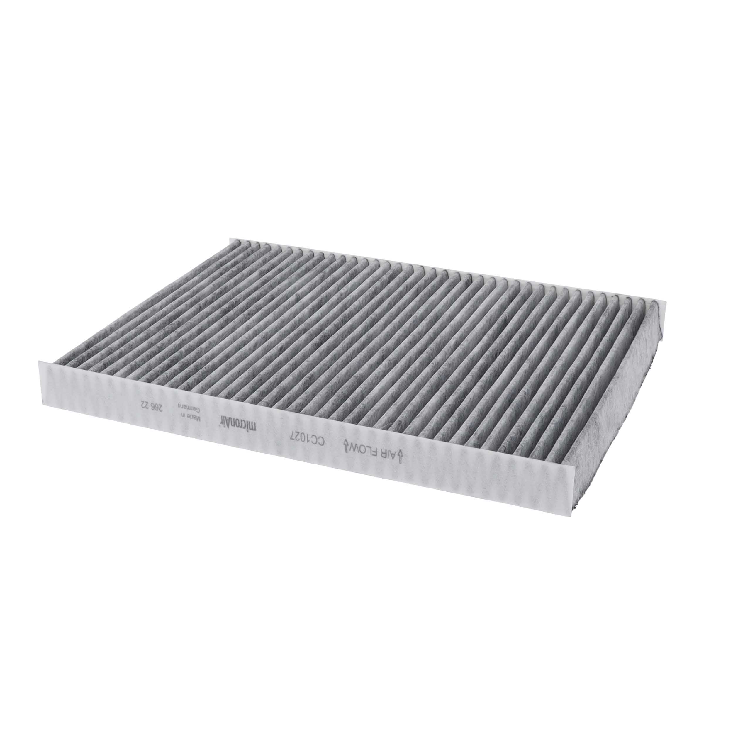 CORTECO Activated Carbon Filter, 283 mm x 206 mm x 25 mm Width: 206mm, Height: 25mm, Length: 283mm Cabin filter 21651955 buy