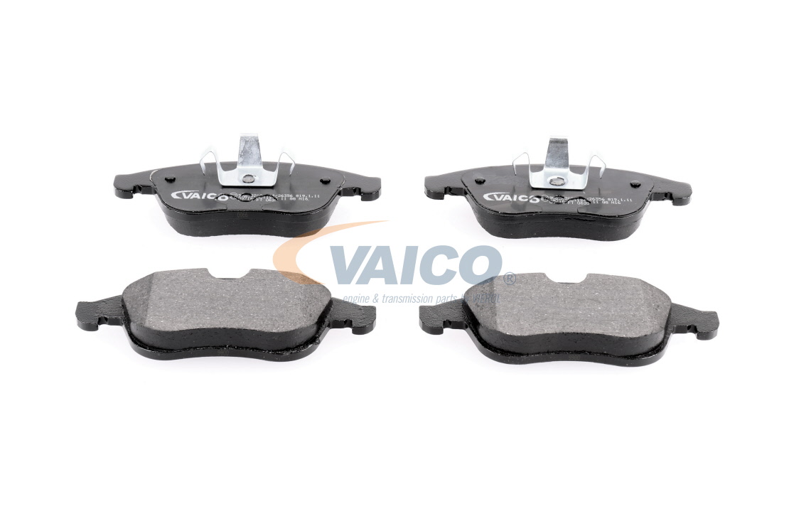 1064808 VAICO Q+, original equipment manufacturer quality, Eixo dianteiro, excl. contacto de aviso de desgaste, não preparado para indicador de aviso de desgaste Altura 1: 63mm, Altura 2: 68,3mm, Largura 1: 155,2mm, Largura 2: 156,3mm, Espessura: 17,5mm Pastilhas de travão V46-0286 comprar económica