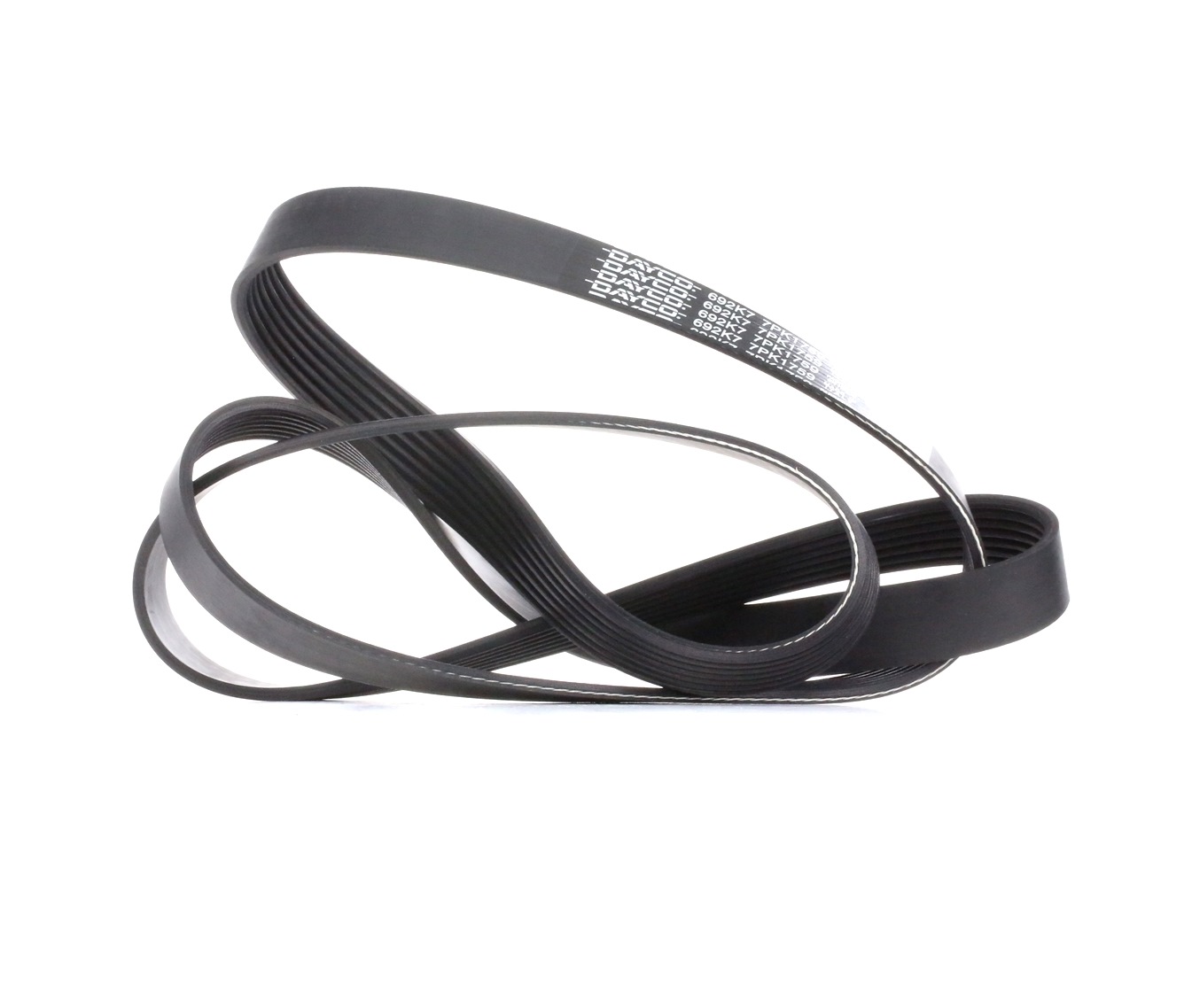 7x1759 DAYCO 1759,0mm, 7 Kiiloja: 7, Pituus: 1759,0mm Laturin Hihna 7PK1759