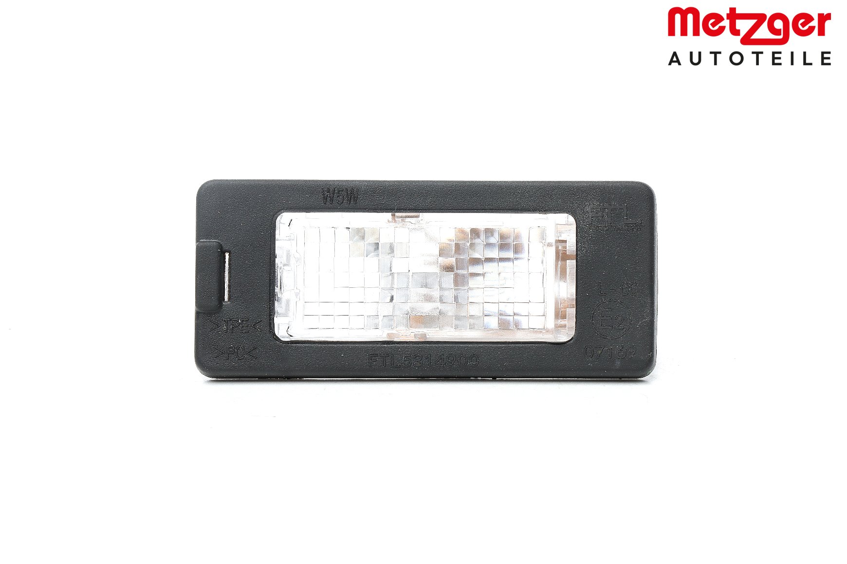 2080038 Nummerskiltlys METZGER 5N0943021 SKODA