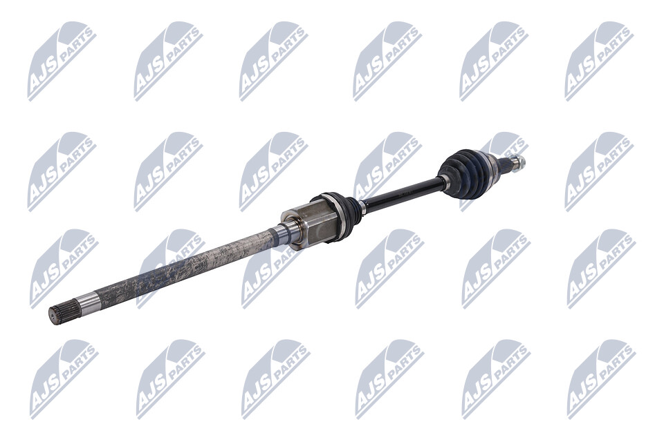 NTY Gelenkwelle NPW-LR-031 Vorderachse rechts, 1036mm, Getriebeautomatik 8 Gang Länge: 1036mm, Außenverz.Radseite: 31