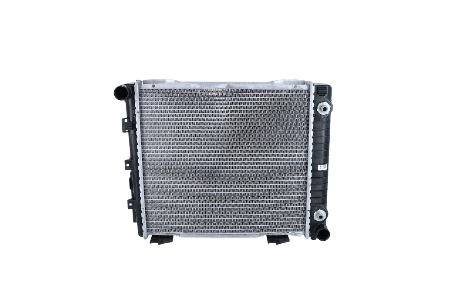 NRF 507676 Kylare Aluminium, 410 x 366 x 42 mm, med monteringsdelar, Kylflänsar lödda