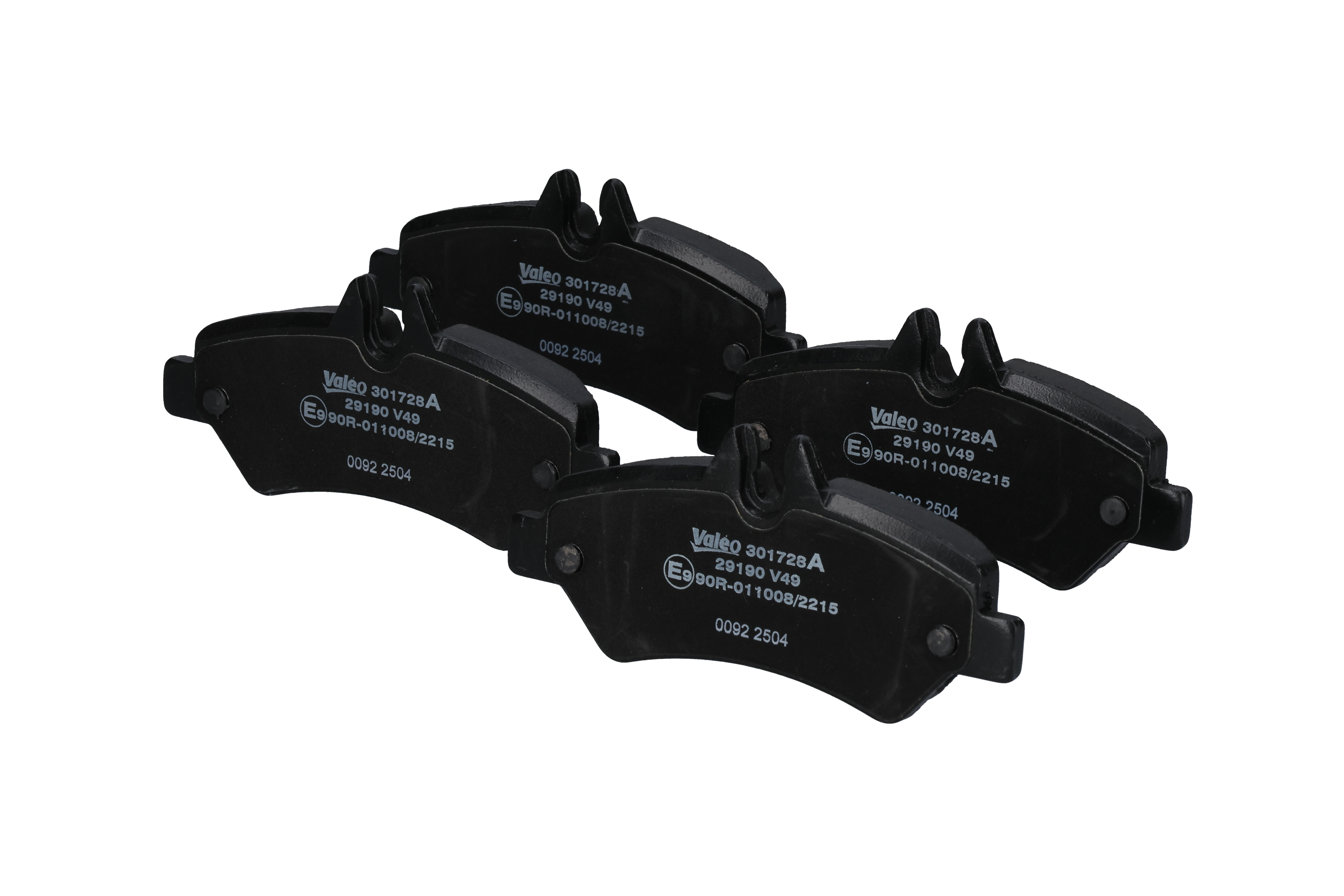 301728A Bremsbeläge VALEO 008 420 5120 MITSUBISHI