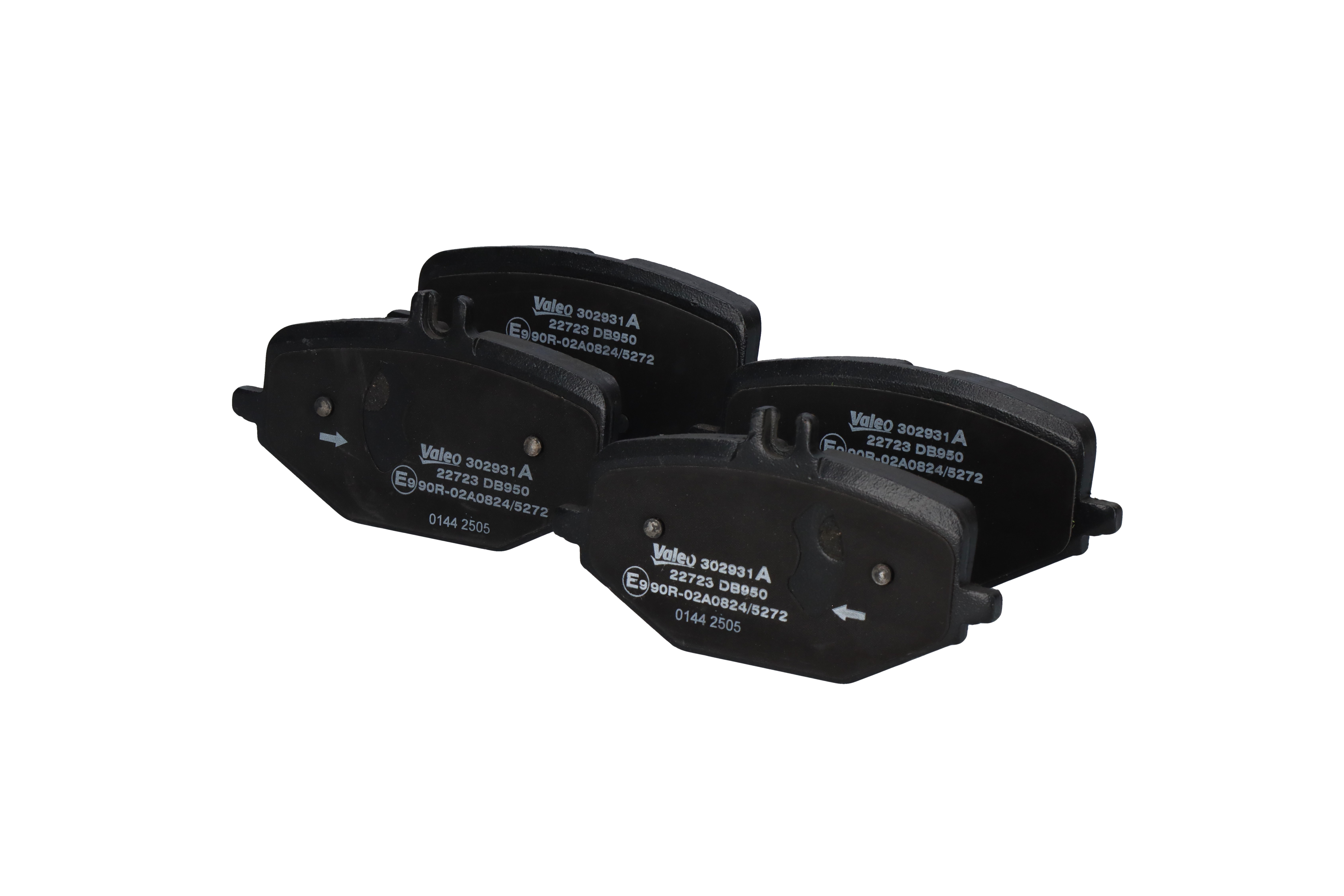 302931A Brake pad set VALEO A000 420 73 03