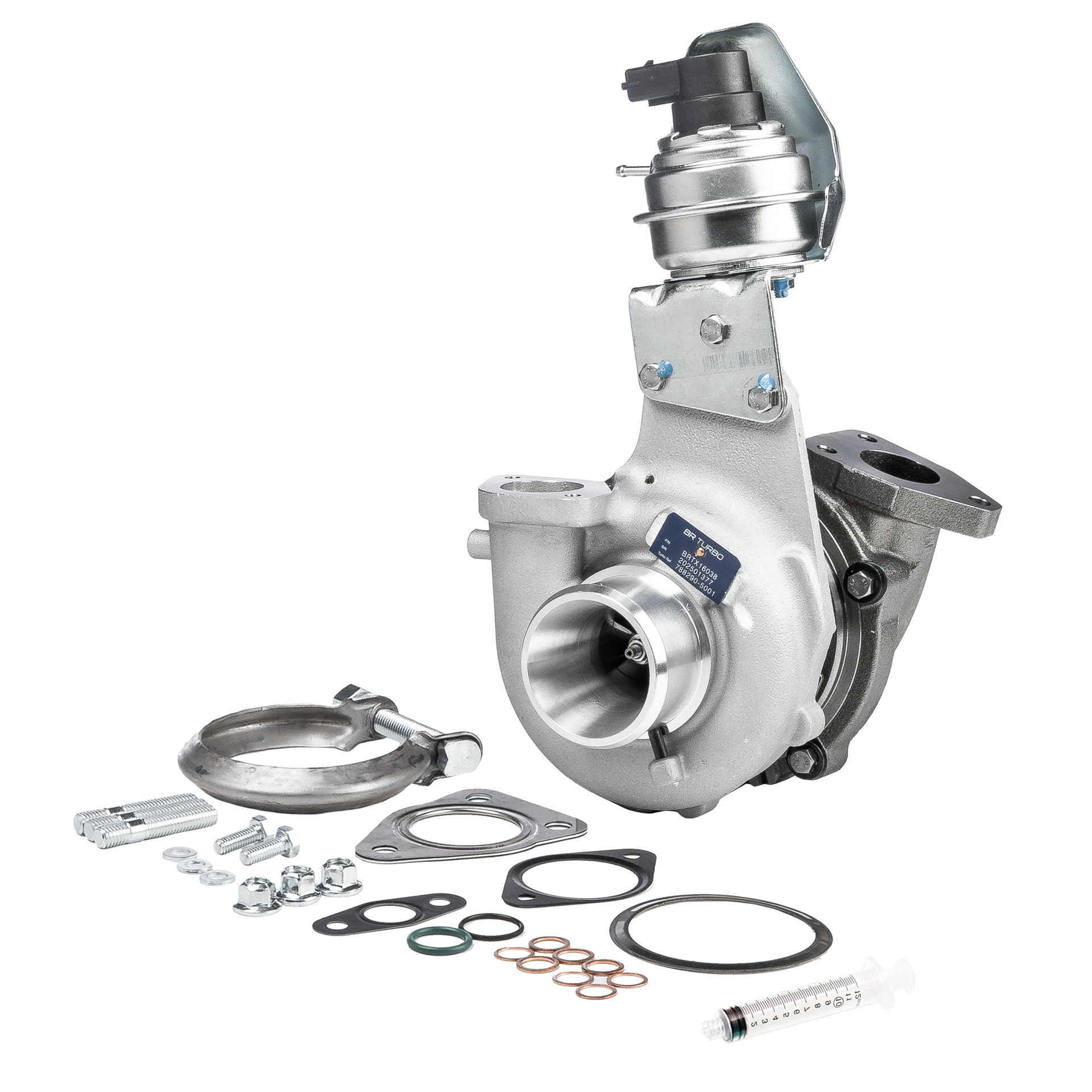 788290-5001S BRTX16038M Montagesatz, Lader BR Turbo 788290 AUDI