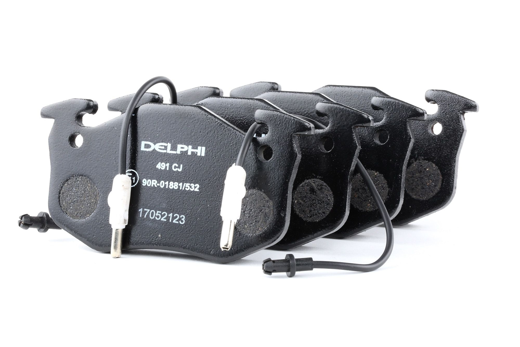 LP491 Brake pads RENAULT TWINGO DELPHI