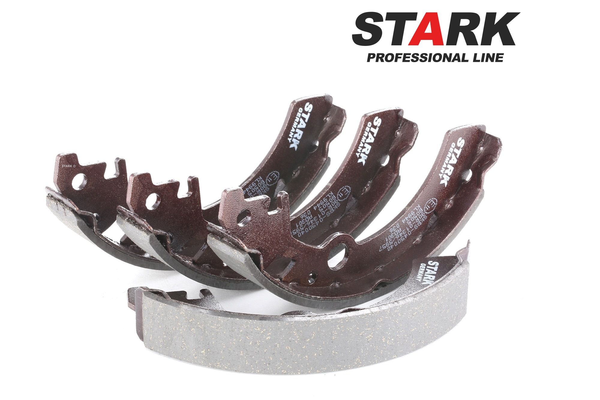 Kupi SKBS-0450040 STARK Zadnja prema, Ø: 180 x 25 mm, brez vzvoda Sirina: 25mm Garnitura zavorne celjusti SKBS-0450040 poceni