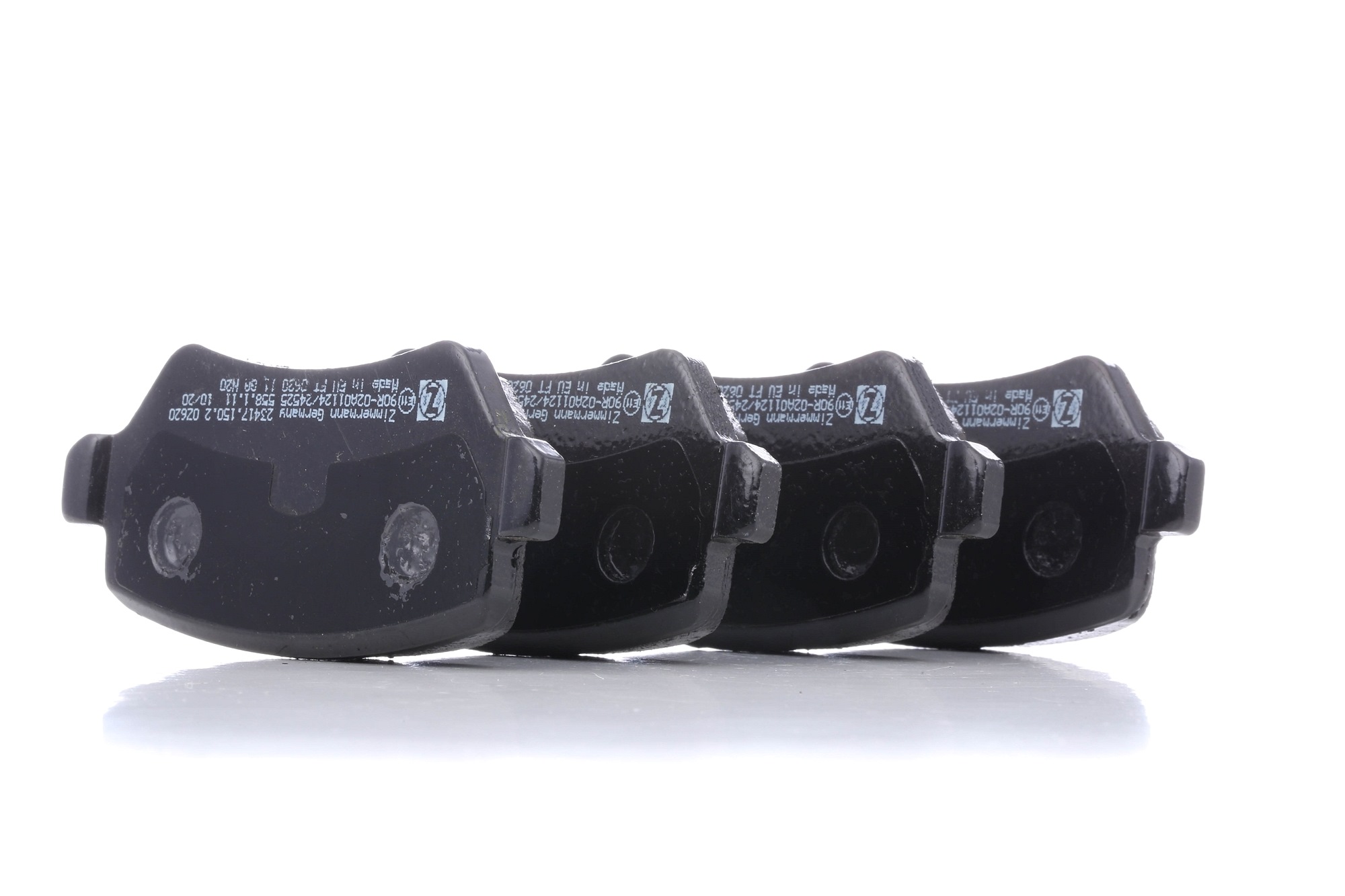 Opel MERIVA Bremsbelag ZIMMERMANN 23417.150.2