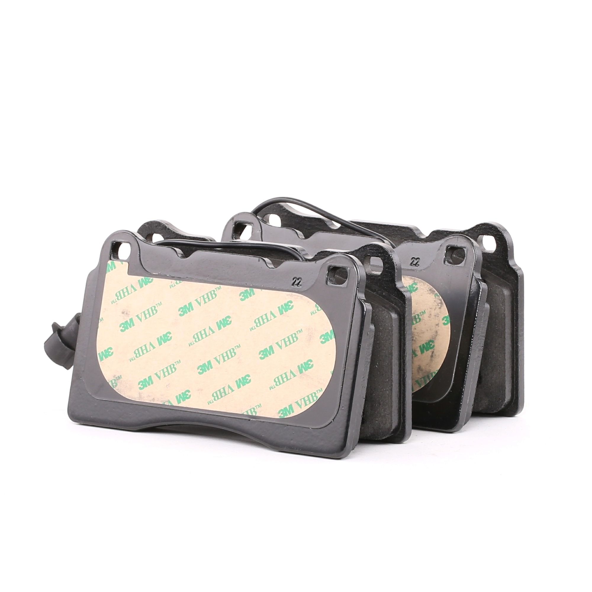 23092 P23154 Brake pad set BREMBO 7 736 638 9 VOLVO