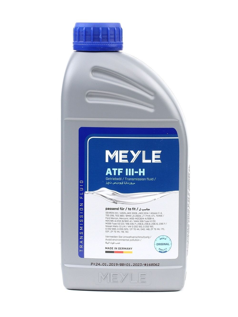 MEYLE ATF III H 014 019 2300 Olio cambio automatico (ATF) ATF III, 1l, Rosso