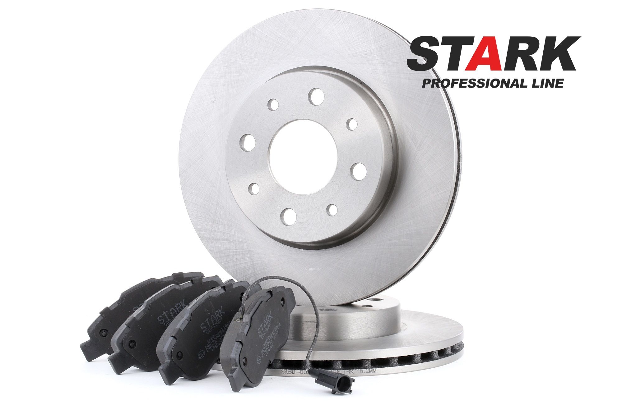 SKBK-1090196 Brake discs and pads set STARK 0000071772815 AUDI
