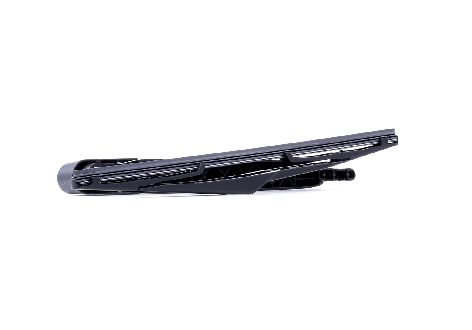 RIDEX 301W0011 Wiper Arm, windscreen washer Rear, for left-hand drive vehicles, with cap, with integrated wiper blade