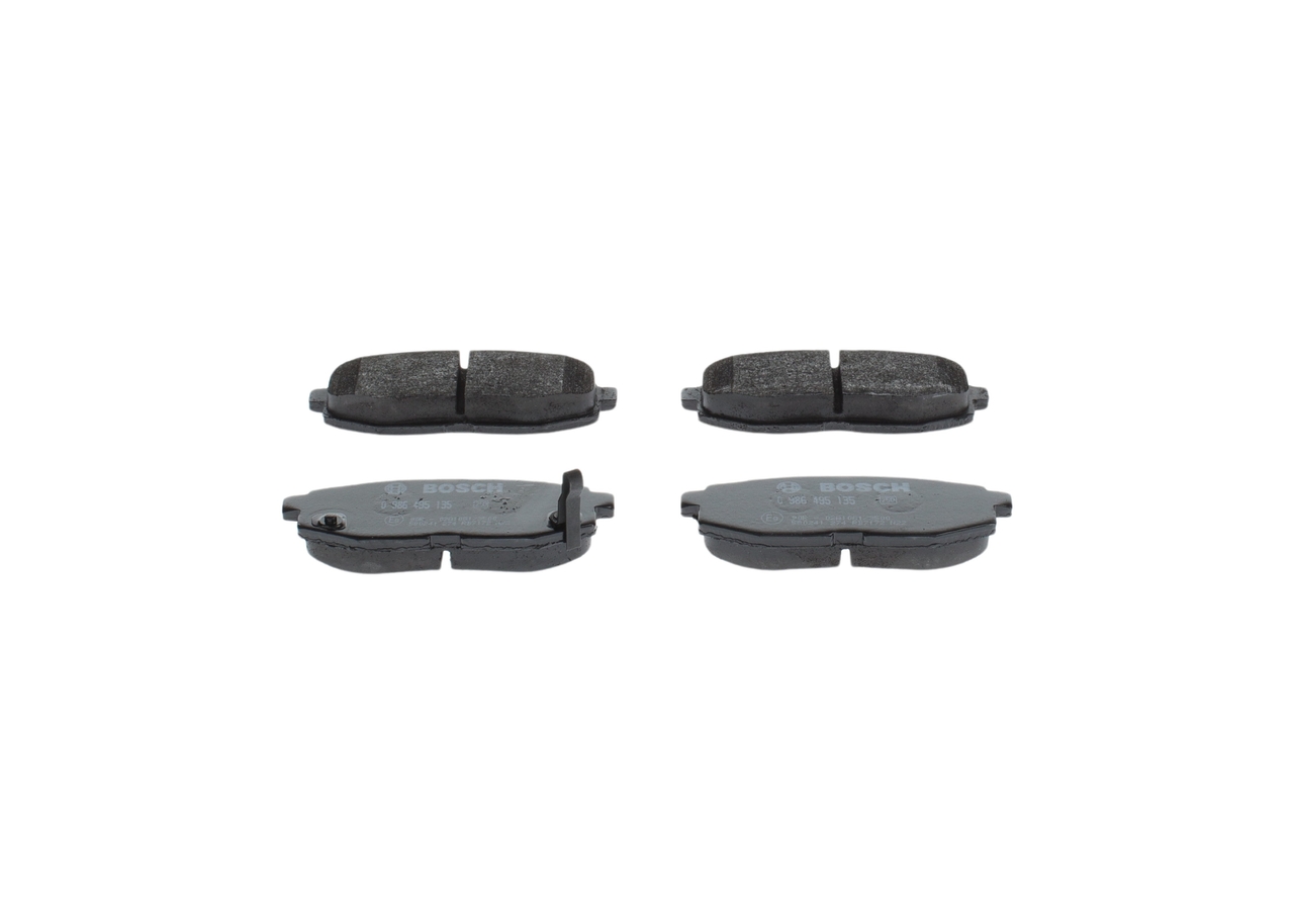 0 986 495 135 Brake pads SUBARU LEGACY BOSCH
