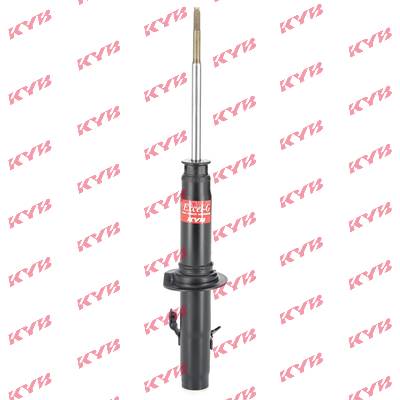 KYB Excel-G 341172 Shock absorber Front Axle Left, Gas Pressure, Twin-Tube, Spring-bearing Damper