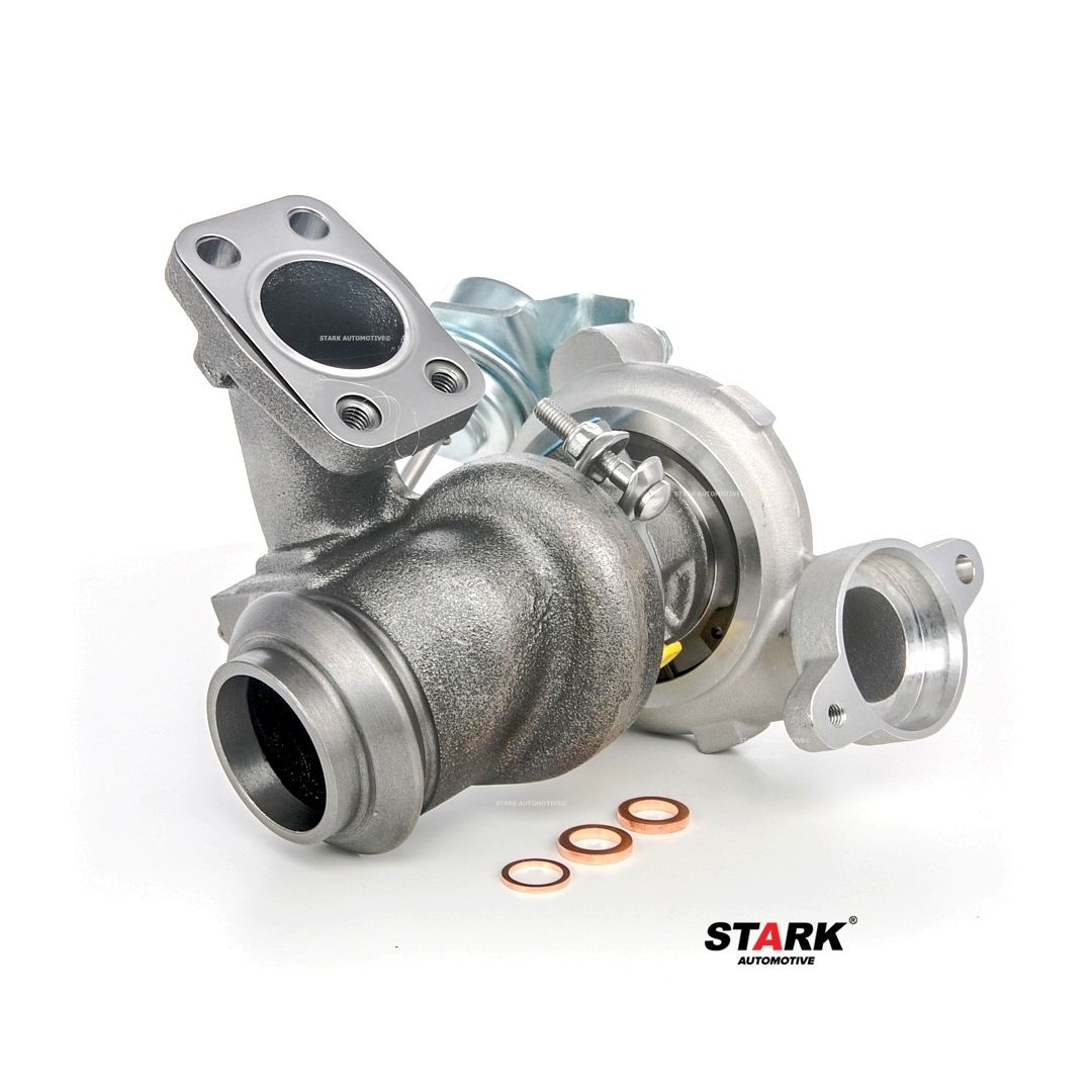 STARK avgasturbo (ATL), oljekylt, pneumatisk, med packningar, inkl. Packningssats, utan avgasgrenrör, Aluminium Turbo SKCT-1190002 köp lågt pris