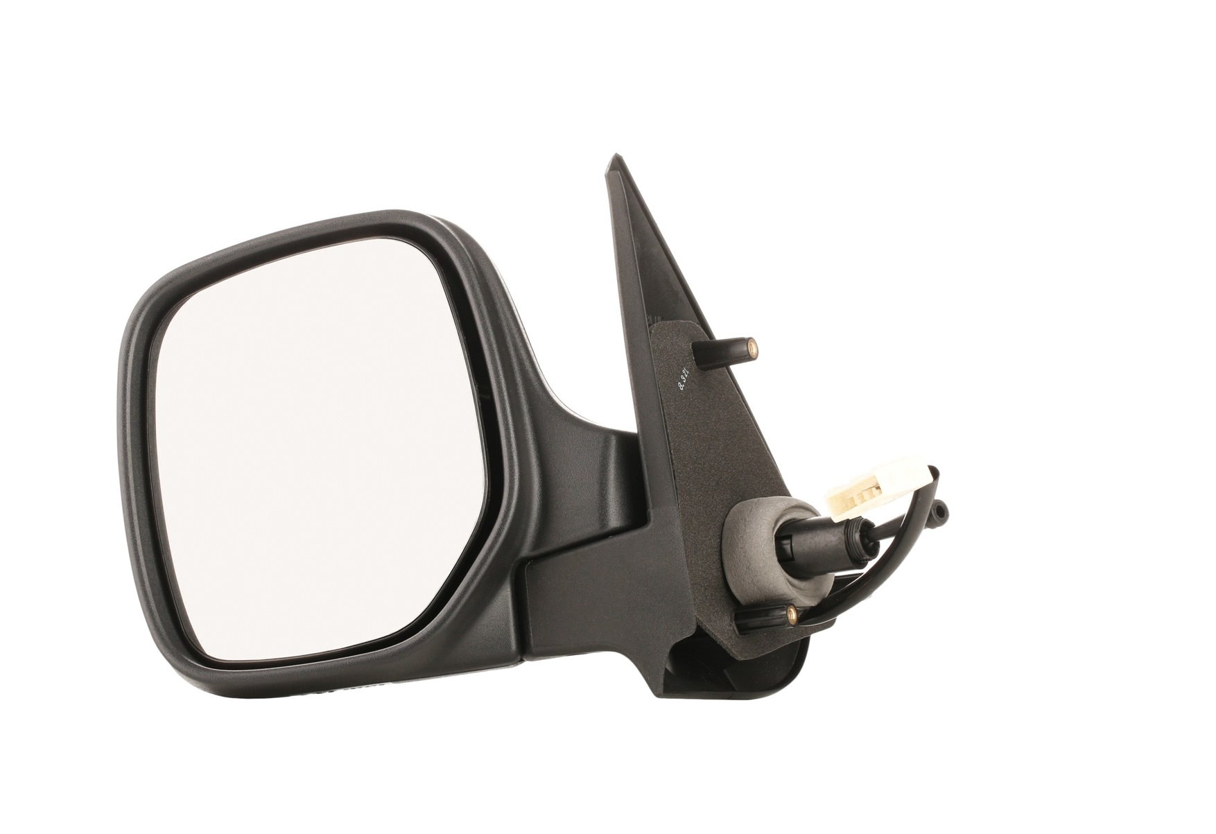 ABAKUS 0529M03 Specchietto retrovisore esterno Sx, Regolazione:comando cavo flessibile, convesso, termico, per veicolo con guida a Sx, per veicolo con guida a Dx