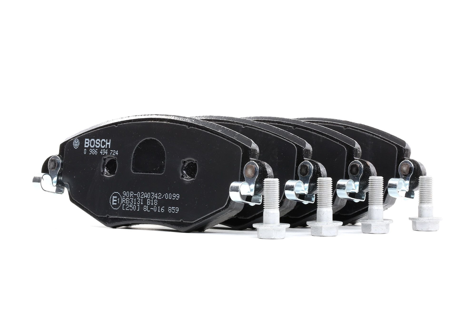 BOSCH 0 986 494 724 Bremsbeläge Ford MONDEO 2003