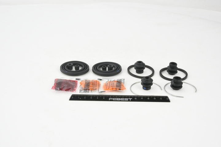 Reparasjonssett, bremsecaliper FEBEST 0275-FX35R bytte Bremseklave reparasjonssett NISSAN SKYLINE pris