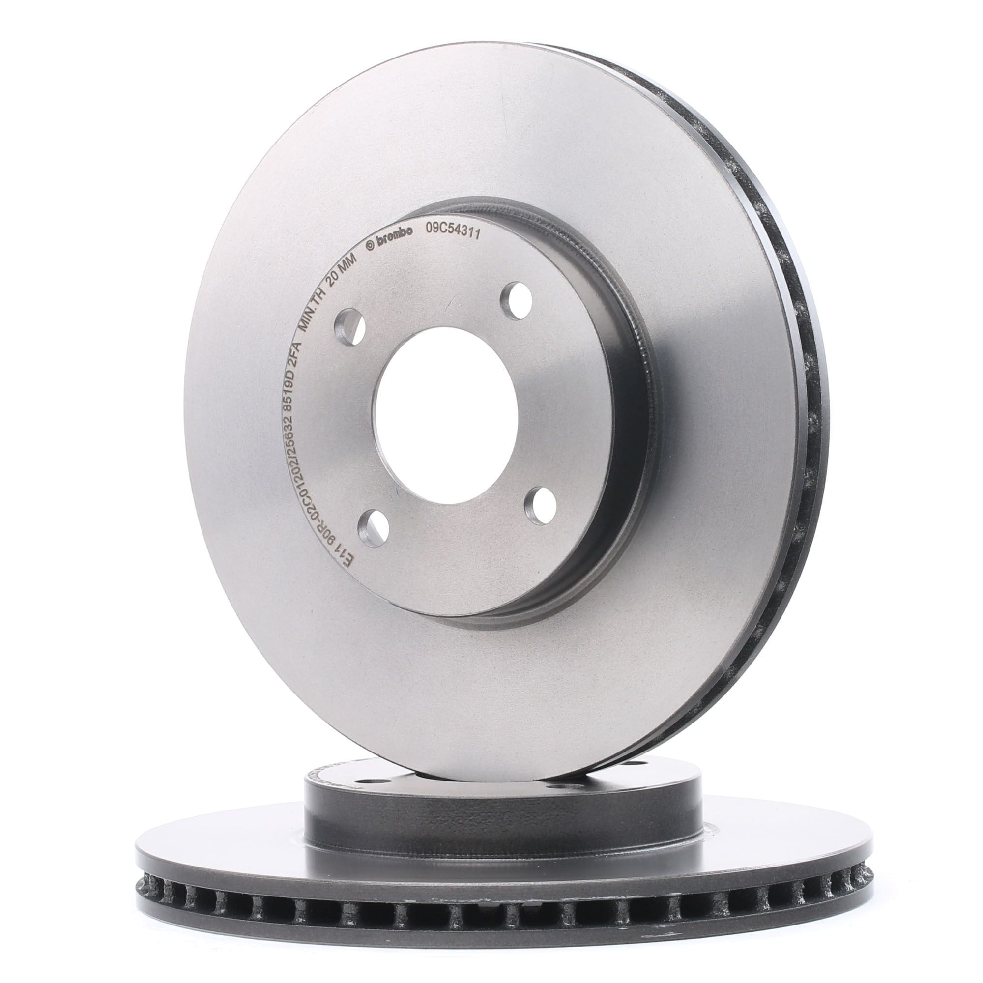 09.C543.11 Brake disc BREMBO 40206-1HA0H BMW