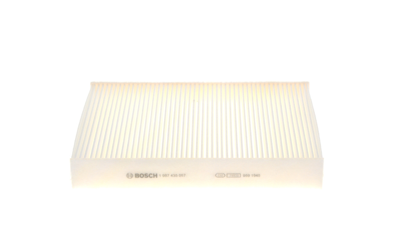 Pirkti M 5057 BOSCH dalelių filtras, 250 mm x 180 mm x 35 mm plotis: 180mm, aukštis: 35mm, ilgis: 250mm Salono filtras 1 987 435 057 nebrangu