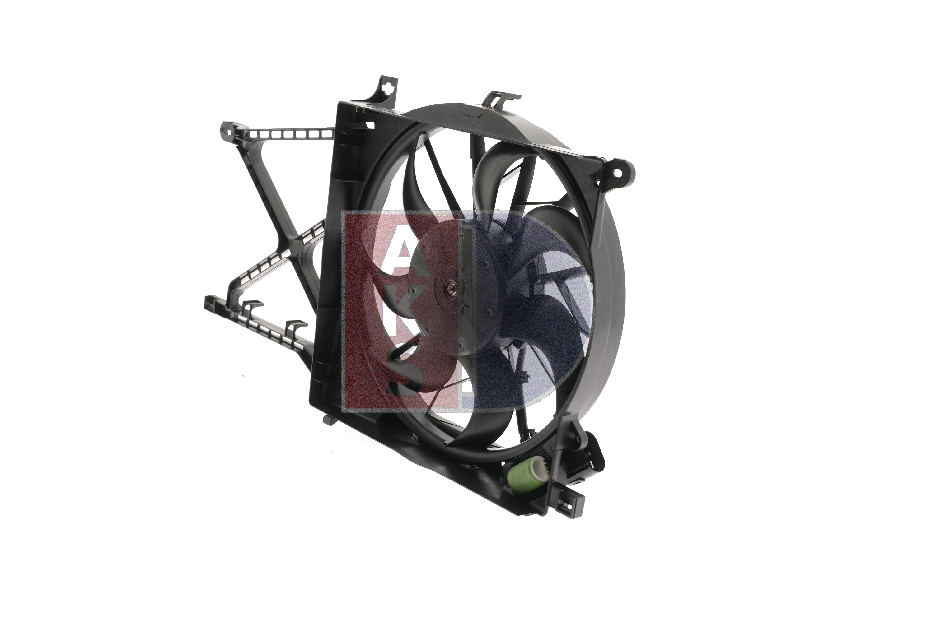 Ventilator, radiator AKS DASIS 158121N Electroventilator Vauxhall ASTRA pret