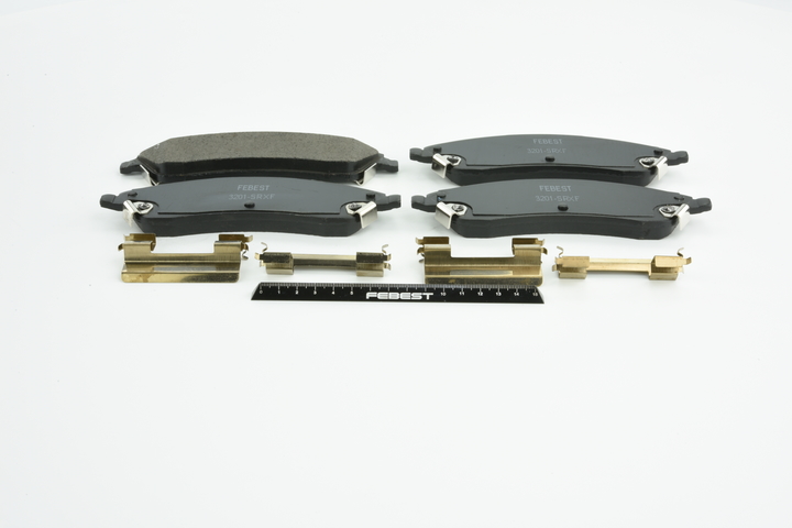 FEBEST 3201-SRXF 2004 CADILLAC SRX brake pads