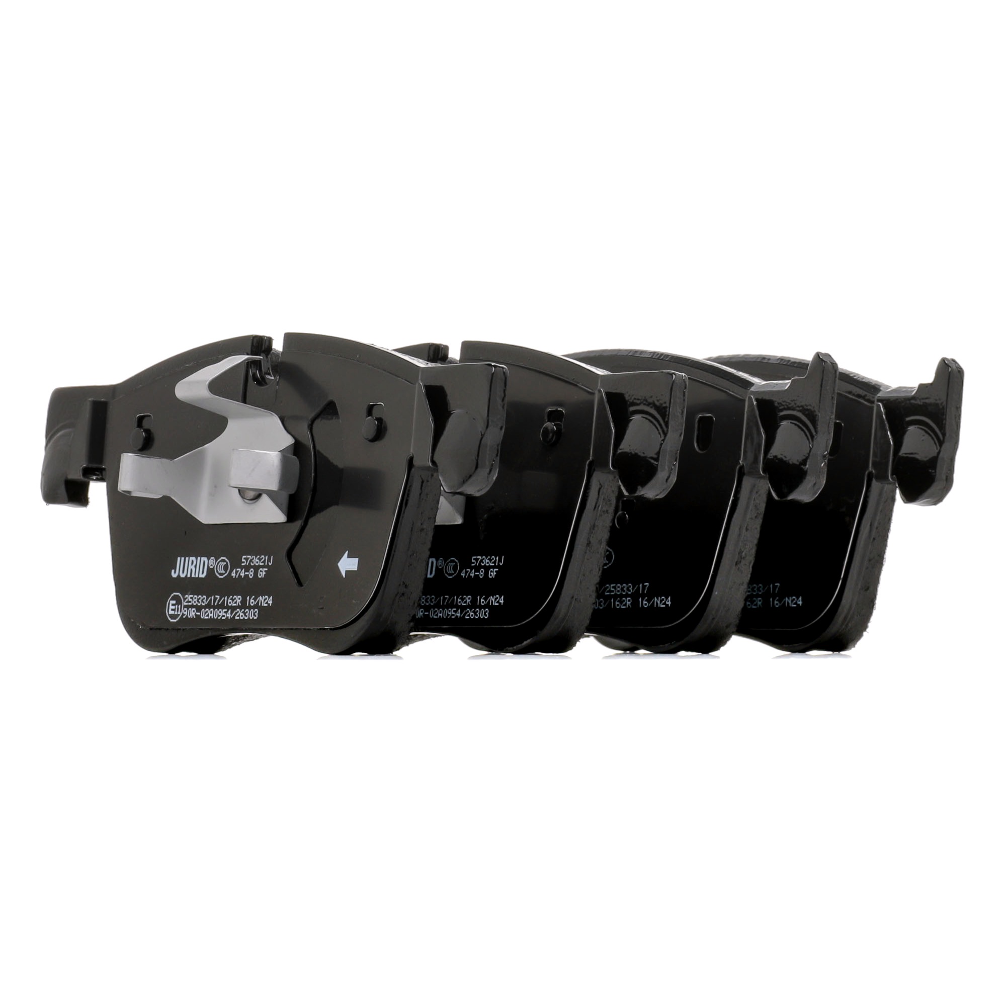 25833 573621J Plaquettes de frein JURID 16 67 817 080 TOYOTA