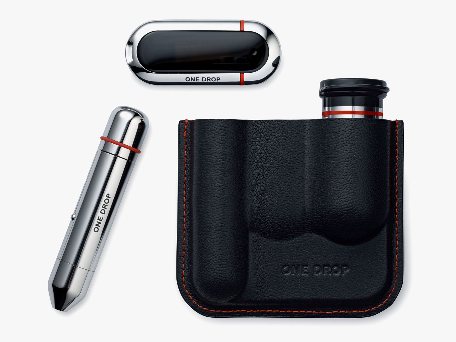 Brooklyn firm Pensa did the industrial design. Like most glucometers it includes a lance for drawing blood test strips...