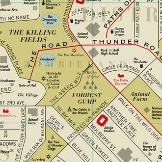 Mesmerizing Map Renames LA Streets After Your Favorite Films