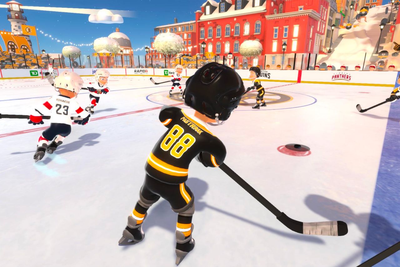 How to Turn a Live Hockey Broadcast Into a Cartoon